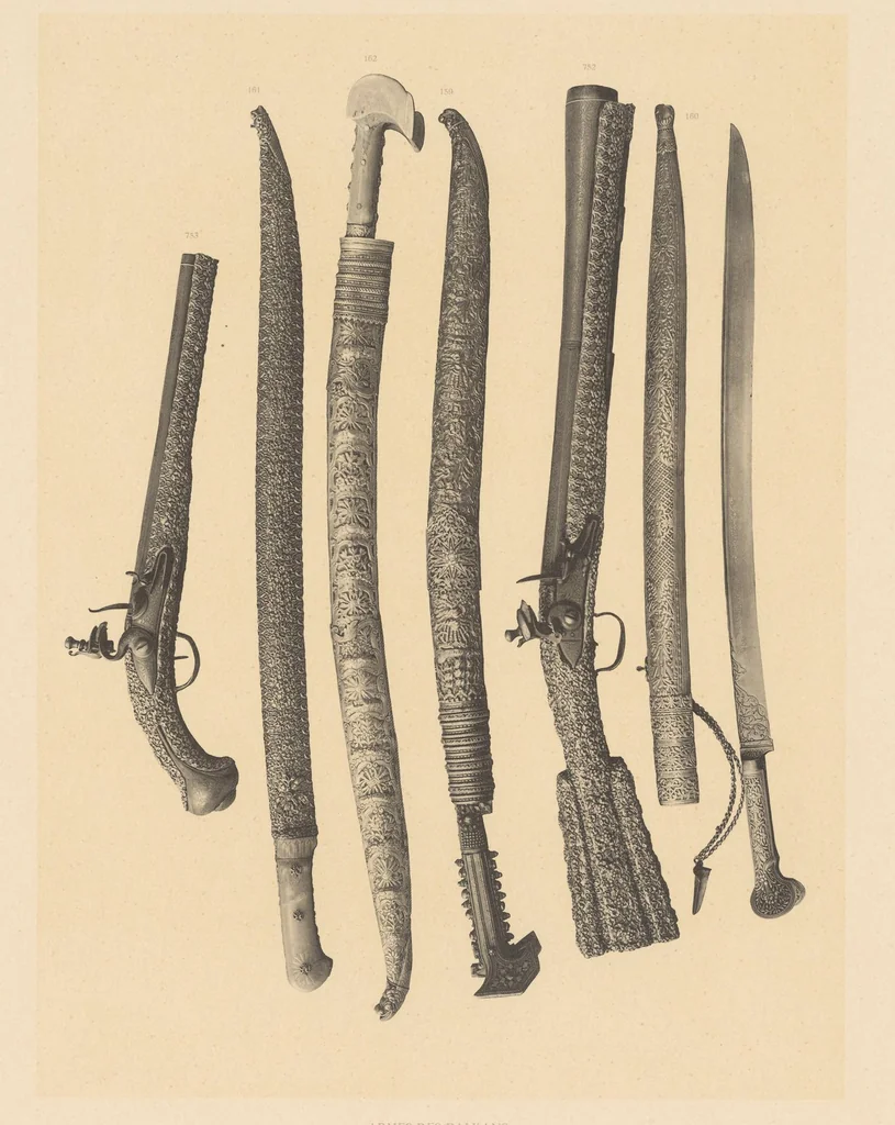 An illustration from Collection Henri Moser--Charlottenfels ... : oriental arms and armour .., 1912, leaf 20