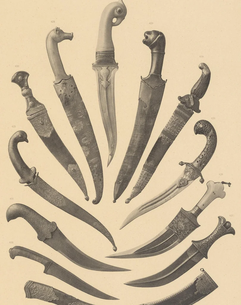 An illustration from Collection Henri Moser--Charlottenfels ... : oriental arms and armour .., 1912, leaf 28