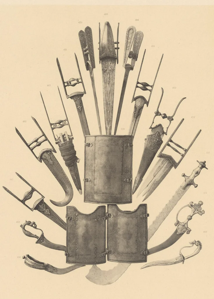 An illustration from Collection Henri Moser--Charlottenfels ... : oriental arms and armour .., 1912, leaf 31