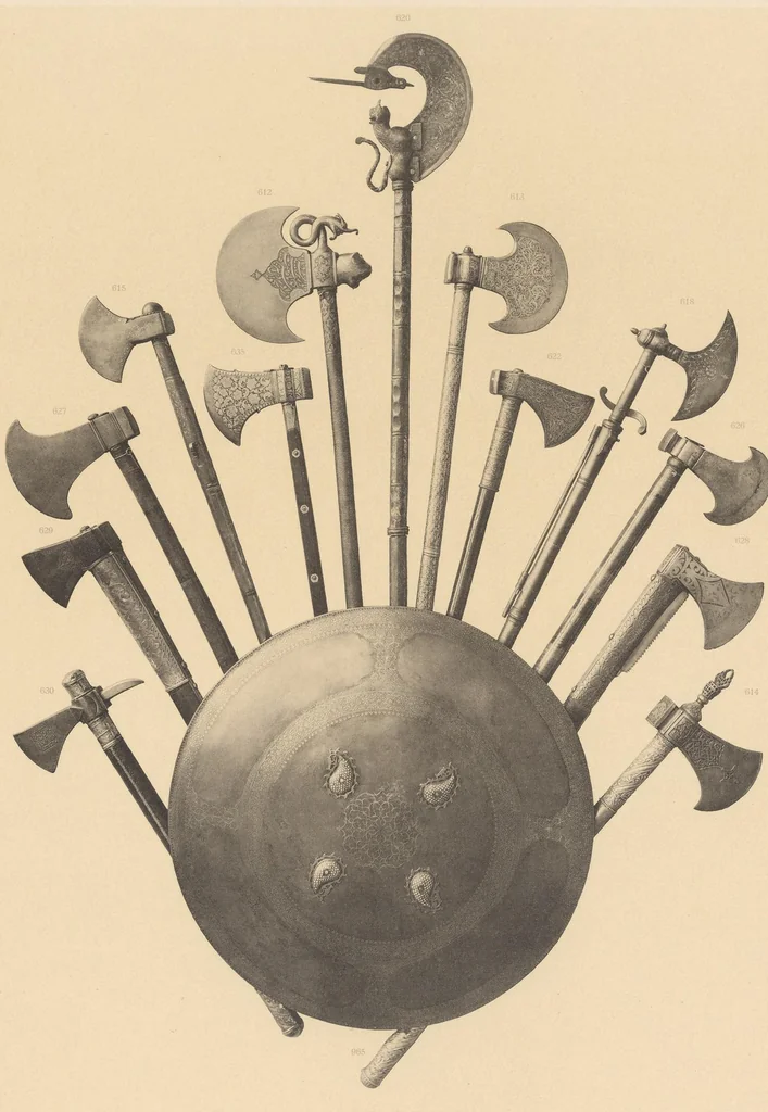 An illustration from Collection Henri Moser--Charlottenfels ... : oriental arms and armour .., 1912, leaf 36