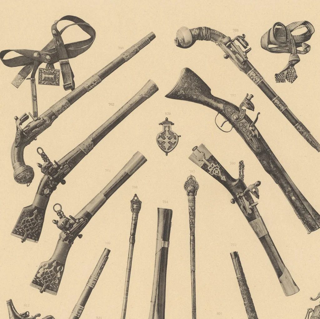An illustration from Collection Henri Moser--Charlottenfels ... : oriental arms and armour .., 1912, leaf 42