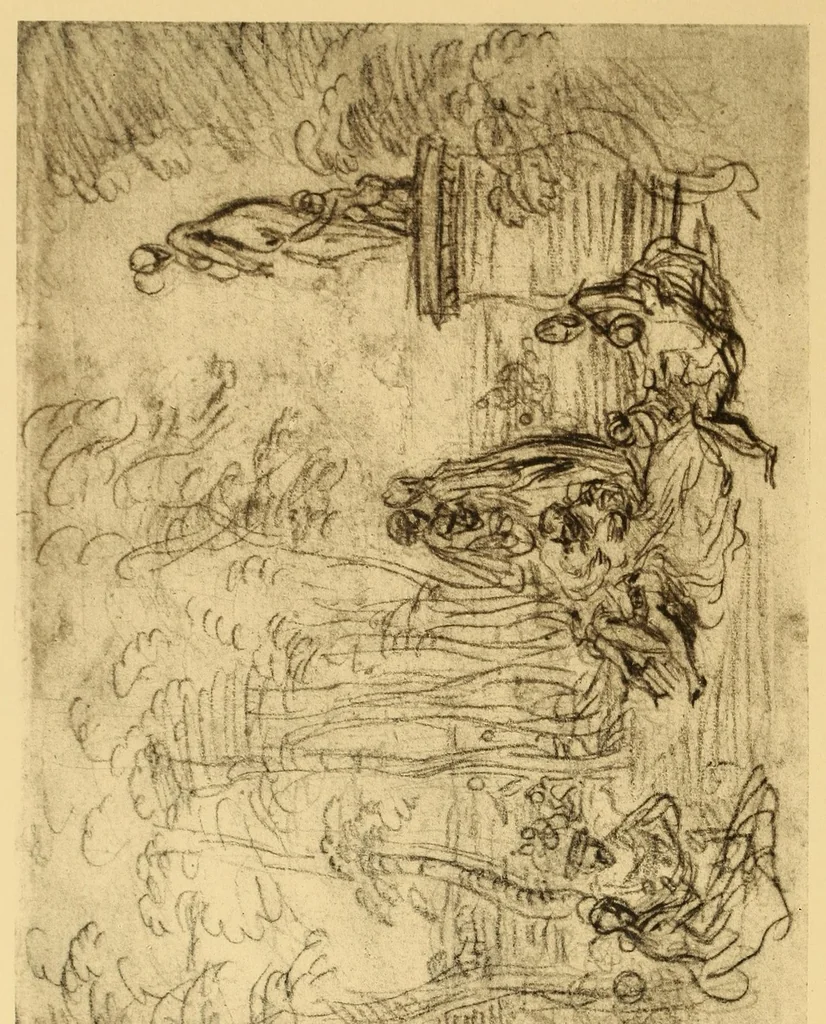 An illustration from Collection Jacques Doucet, 1912, leaf 228