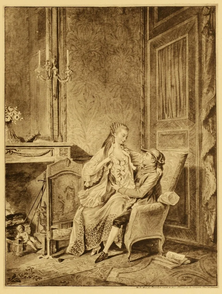An illustration from Collection Jacques Doucet, 1912, leaf 85