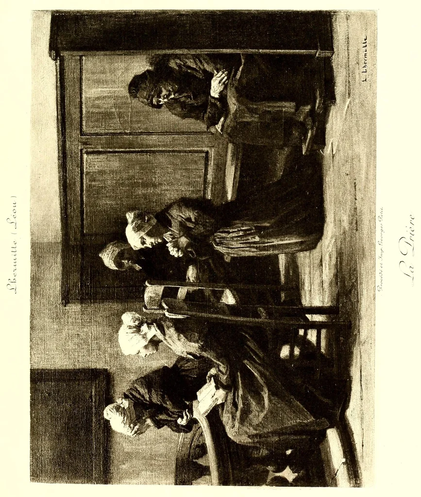 An illustration from Collection John Balli, de Londres : Catalogue des importants tableaux modernes aquarelles & pastels par Bonheur (Rosa), Corot, Daubigny (Ch.), Delacroix (Eug.). Dias (N.), Harpignies, Isabey (E.), Lhermitte (Leon), Rousseau (Th.), Schreyer, Troyon (C.), Veyrassat, Van Marcke, Whistler, Importante aquarelle de Meissonier, 1807, 1913, leaf 97