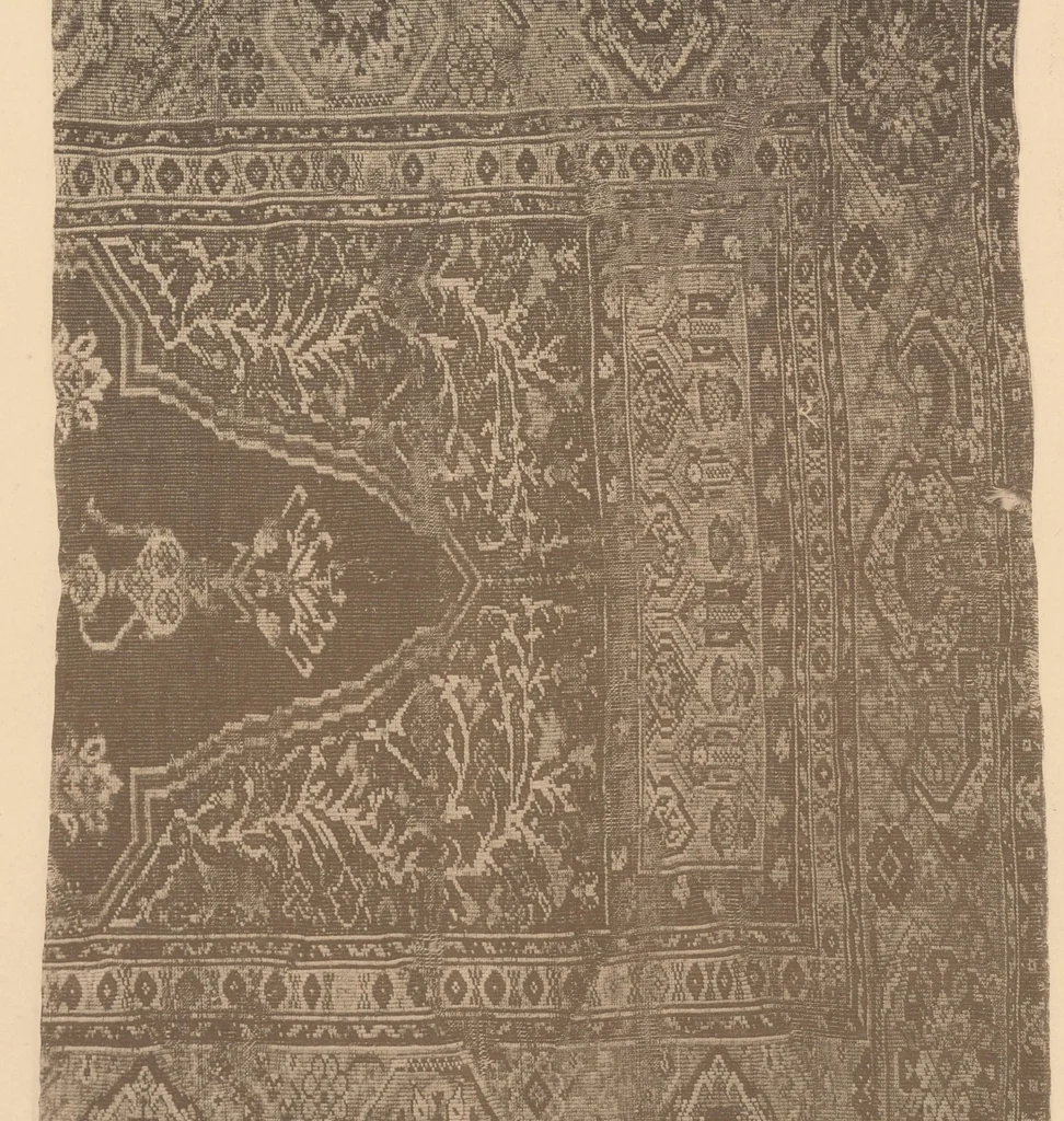 An illustration from La collection Kelekian. : Étoffes & tapis d'Orient & de Venise, 1900, leaf 31