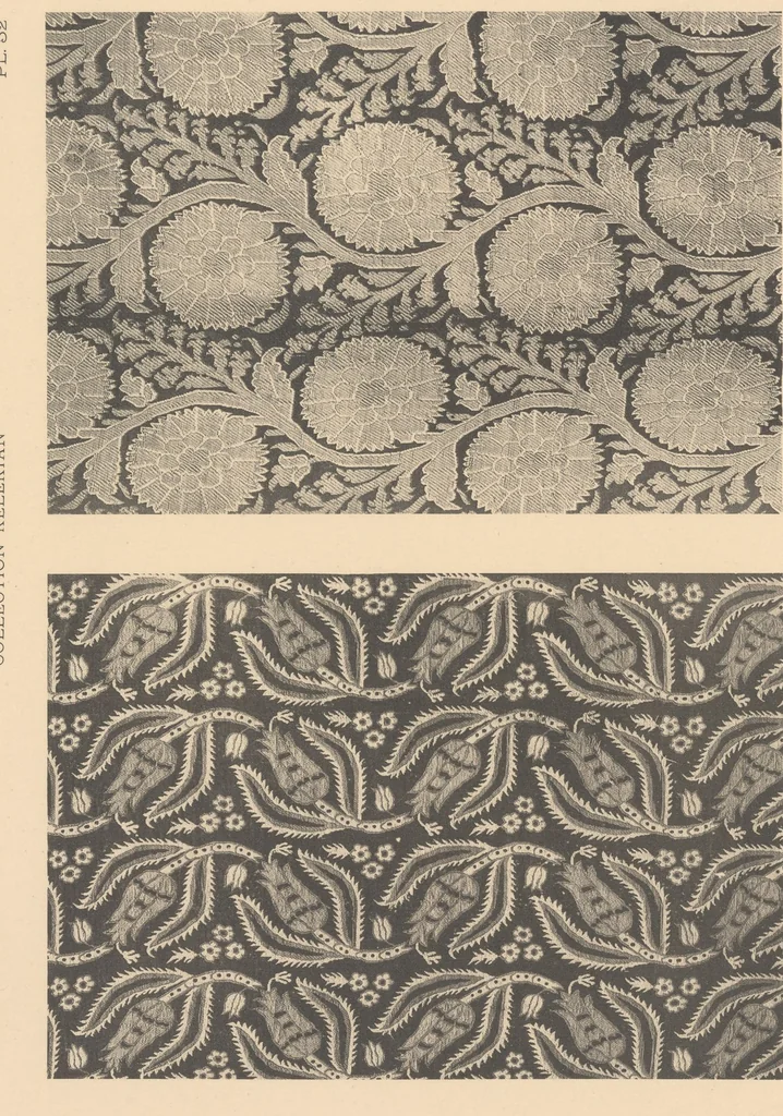 An illustration from La collection Kelekian. : Étoffes & tapis d'Orient & de Venise, 1900, leaf 70
