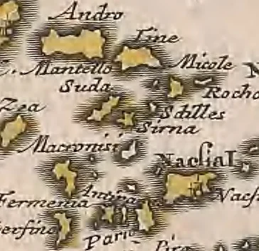An illustration from A collection of maps of Europe, Asia, Africa, North America, and South America, circa 1700-1725, by Sr. Sanson, Guillieme de l'Isle, Peter Schenck, and others. [cartographic material], 1700, leaf 10