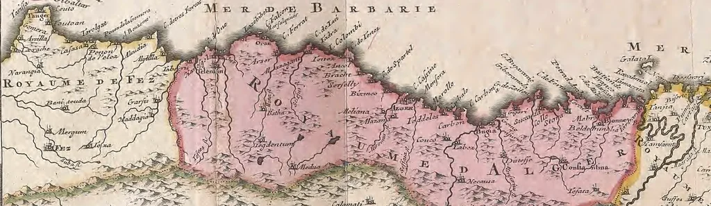 An illustration from A collection of maps of Europe, Asia, Africa, North America, and South America, circa 1700-1725, by Sr. Sanson, Guillieme de l'Isle, Peter Schenck, and others. [cartographic material], 1700, leaf 10