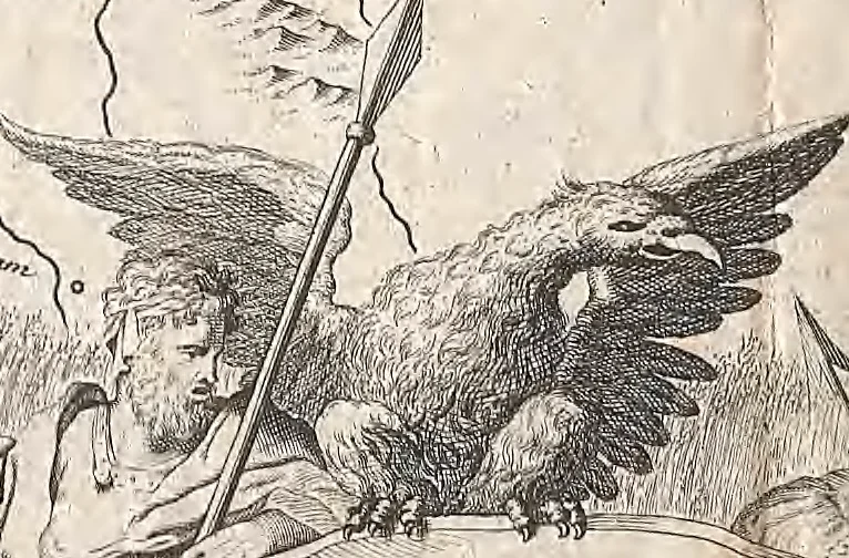 An illustration from A collection of maps of Europe, Asia, Africa, North America, and South America, circa 1700-1725, by Sr. Sanson, Guillieme de l'Isle, Peter Schenck, and others. [cartographic material], 1700, leaf 10