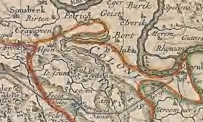 An illustration from A collection of maps of Europe, Asia, Africa, North America, and South America, circa 1700-1725, by Sr. Sanson, Guillieme de l'Isle, Peter Schenck, and others. [cartographic material], 1700, leaf 106