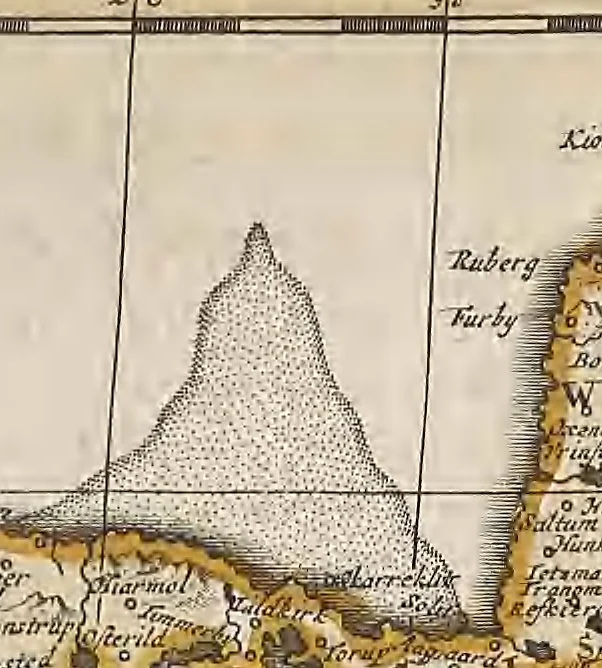 An illustration from A collection of maps of Europe, Asia, Africa, North America, and South America, circa 1700-1725, by Sr. Sanson, Guillieme de l'Isle, Peter Schenck, and others. [cartographic material], 1700, leaf 130