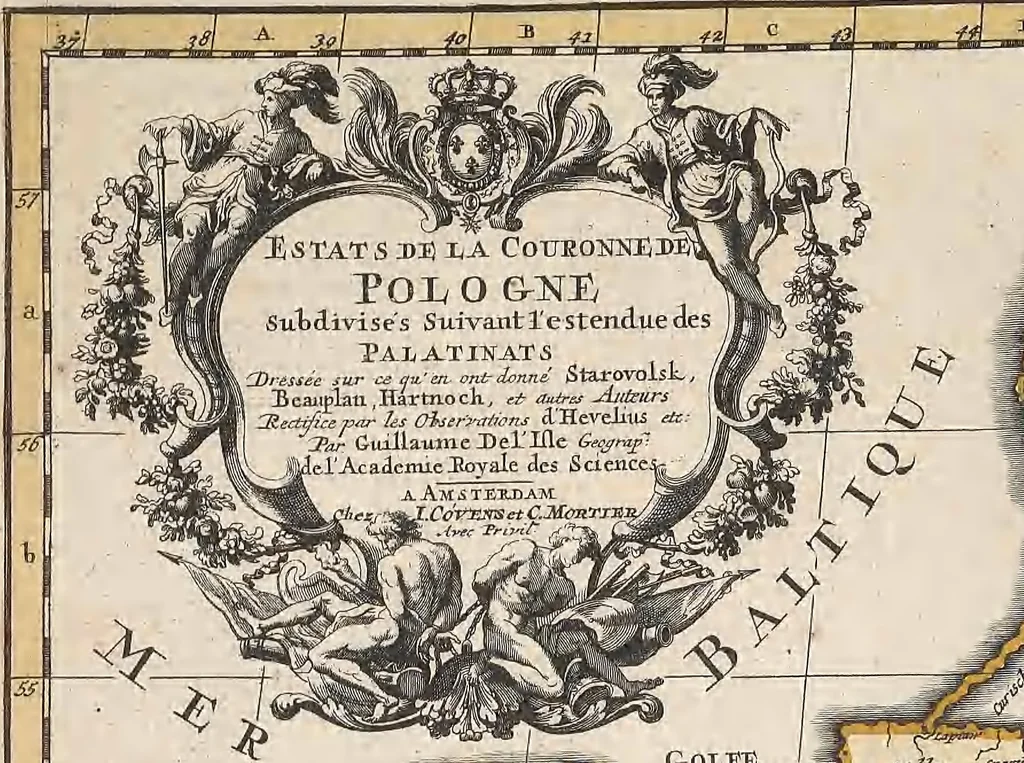 An illustration from A collection of maps of Europe, Asia, Africa, North America, and South America, circa 1700-1725, by Sr. Sanson, Guillieme de l'Isle, Peter Schenck, and others. [cartographic material], 1700, leaf 162