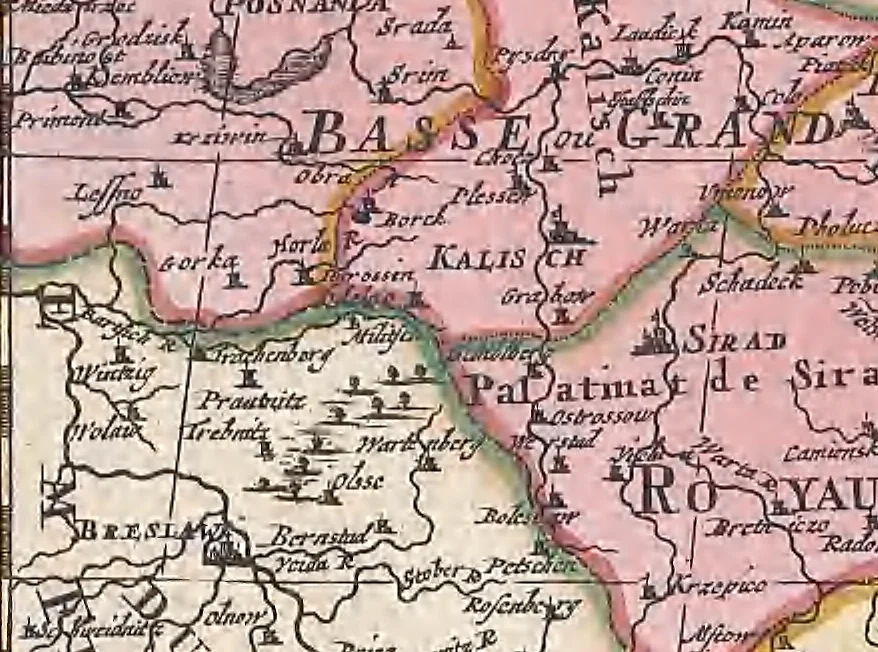 An illustration from A collection of maps of Europe, Asia, Africa, North America, and South America, circa 1700-1725, by Sr. Sanson, Guillieme de l'Isle, Peter Schenck, and others. [cartographic material], 1700, leaf 162