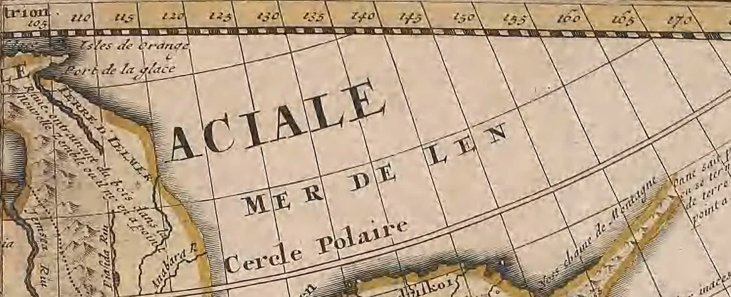 An illustration from A collection of maps of Europe, Asia, Africa, North America, and South America, circa 1700-1725, by Sr. Sanson, Guillieme de l'Isle, Peter Schenck, and others. [cartographic material], 1700, leaf 190
