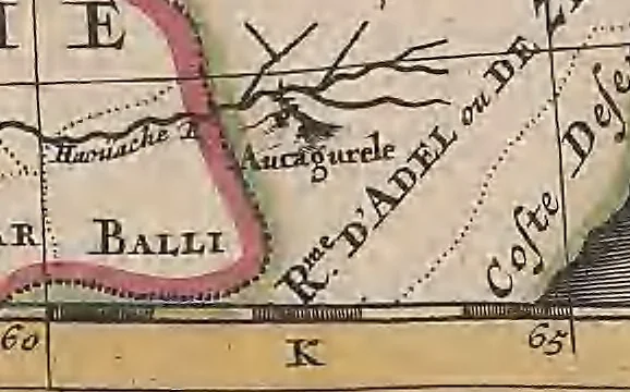An illustration from A collection of maps of Europe, Asia, Africa, North America, and South America, circa 1700-1725, by Sr. Sanson, Guillieme de l'Isle, Peter Schenck, and others. [cartographic material], 1700, leaf 194