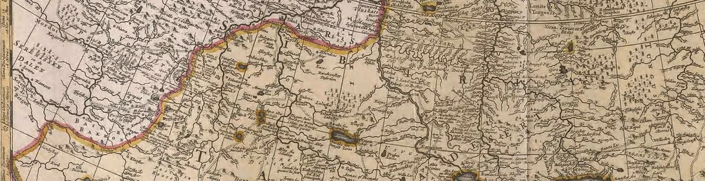 An illustration from A collection of maps of Europe, Asia, Africa, North America, and South America, circa 1700-1725, by Sr. Sanson, Guillieme de l'Isle, Peter Schenck, and others. [cartographic material], 1700, leaf 198