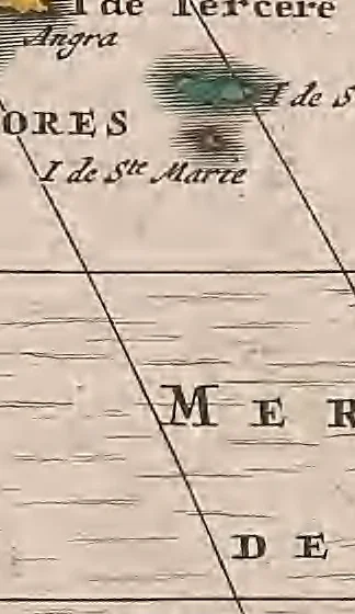 An illustration from A collection of maps of Europe, Asia, Africa, North America, and South America, circa 1700-1725, by Sr. Sanson, Guillieme de l'Isle, Peter Schenck, and others. [cartographic material], 1700, leaf 220