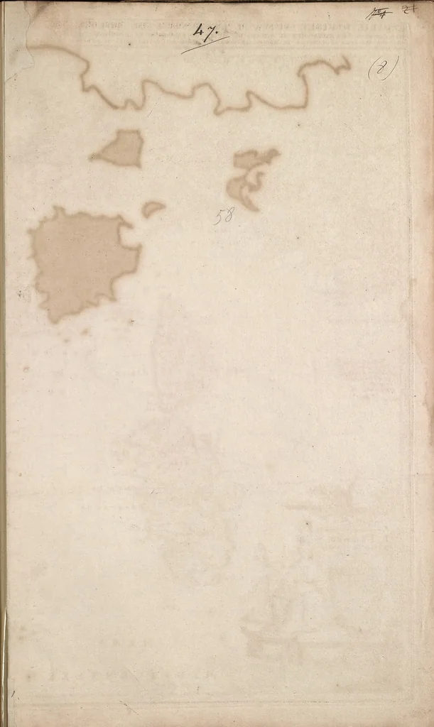 An illustration from A collection of maps of Europe, Asia, Africa, North America, and South America, circa 1700-1725, by Sr. Sanson, Guillieme de l'Isle, Peter Schenck, and others. [cartographic material], 1700, leaf 32