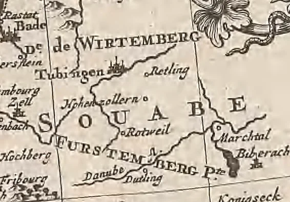 An illustration from A collection of maps of Europe, Asia, Africa, North America, and South America, circa 1700-1725, by Sr. Sanson, Guillieme de l'Isle, Peter Schenck, and others. [cartographic material], 1700, leaf 50