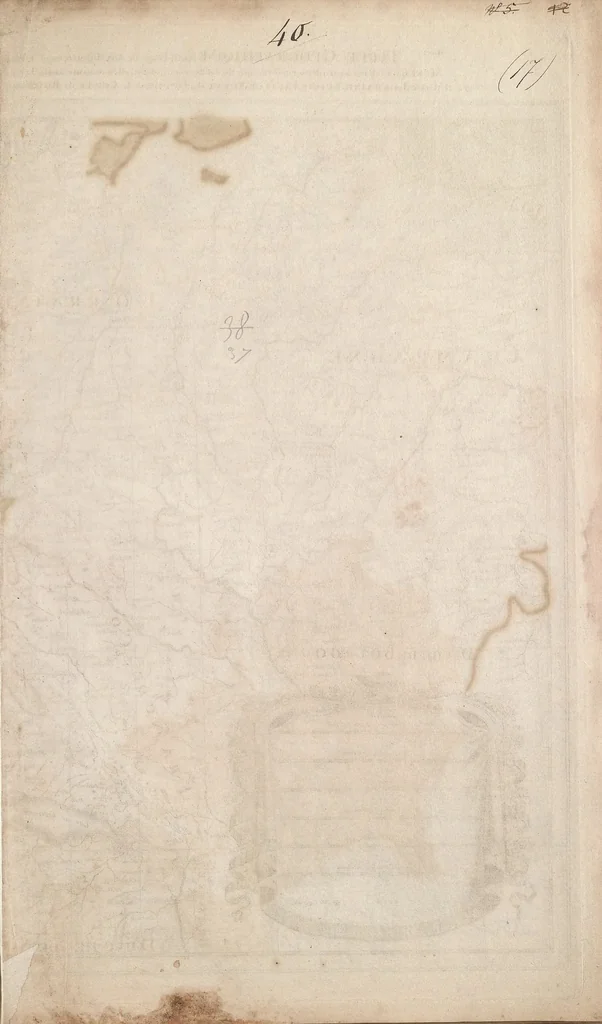 An illustration from A collection of maps of Europe, Asia, Africa, North America, and South America, circa 1700-1725, by Sr. Sanson, Guillieme de l'Isle, Peter Schenck, and others. [cartographic material], 1700, leaf 68