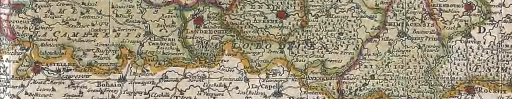 An illustration from A collection of maps of Europe, Asia, Africa, North America, and South America, circa 1700-1725, by Sr. Sanson, Guillieme de l'Isle, Peter Schenck, and others. [cartographic material], 1700, leaf 74