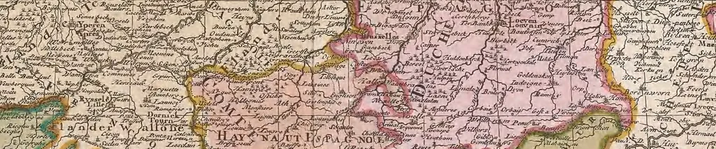 An illustration from A collection of maps of Europe, Asia, Africa, North America, and South America, circa 1700-1725, by Sr. Sanson, Guillieme de l'Isle, Peter Schenck, and others. [cartographic material], 1700, leaf 78