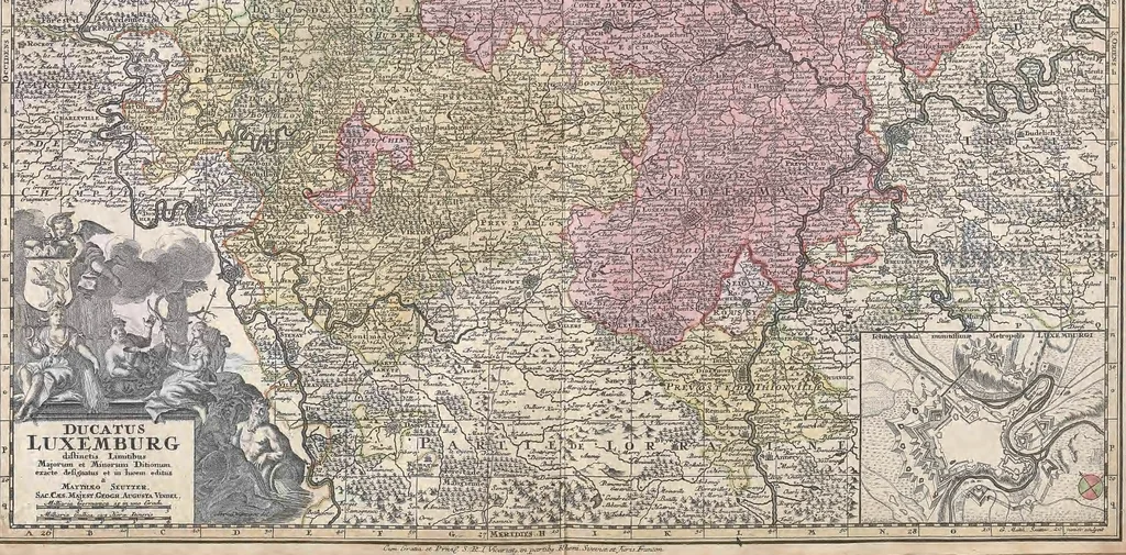An illustration from A collection of maps of Europe, Asia, Africa, North America, and South America, circa 1700-1725, by Sr. Sanson, Guillieme de l'Isle, Peter Schenck, and others. [cartographic material], 1700, leaf 82