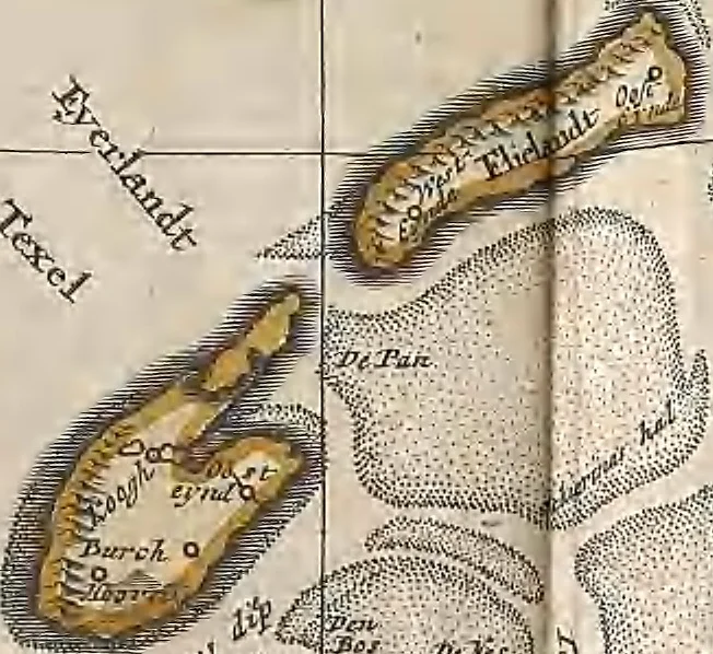 An illustration from A collection of maps of Europe, Asia, Africa, North America, and South America, circa 1700-1725, by Sr. Sanson, Guillieme de l'Isle, Peter Schenck, and others. [cartographic material], 1700, leaf 90