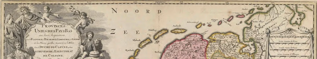 An illustration from A collection of maps of Europe, Asia, Africa, North America, and South America, circa 1700-1725, by Sr. Sanson, Guillieme de l'Isle, Peter Schenck, and others. [cartographic material], 1700, leaf 94