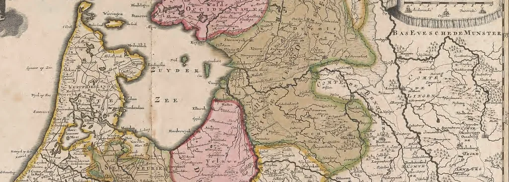 An illustration from A collection of maps of Europe, Asia, Africa, North America, and South America, circa 1700-1725, by Sr. Sanson, Guillieme de l'Isle, Peter Schenck, and others. [cartographic material], 1700, leaf 94