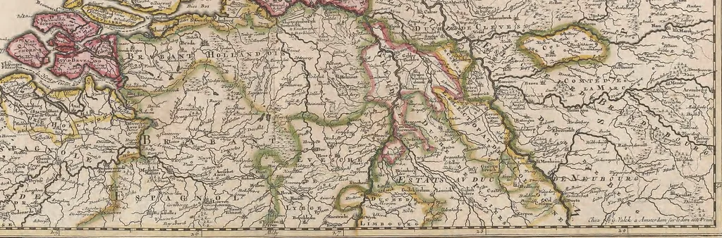 An illustration from A collection of maps of Europe, Asia, Africa, North America, and South America, circa 1700-1725, by Sr. Sanson, Guillieme de l'Isle, Peter Schenck, and others. [cartographic material], 1700, leaf 94