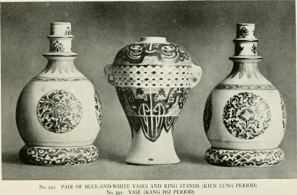 An illustration from A collection of ancient Chinese and Persian porcelain and pottery, Persian miniature paintings, books and manuscripts, consigned on account of the European war; also snuff bottles, jades and antique cloisonné enamels from another collector. To be sold ... May 4th, 5th, 6th, 7th and 8th, 1915 .., 1915, leaf 99