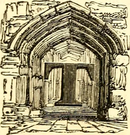 An illustration from A collection of armorial bearings, inscriptions, etc., in the Church of St. Nicholas, Newcastle on Tyne, and chapelries of Gosforth & Cramlington, Northumberland. To which is prefixed a historical account of the Church of St. Nicholas, 1820, leaf 14