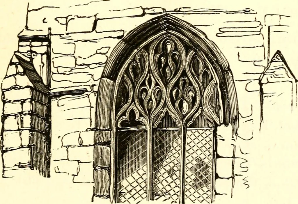 An illustration from A collection of armorial bearings, inscriptions, etc., in the Church of St. Nicholas, Newcastle on Tyne, and chapelries of Gosforth & Cramlington, Northumberland. To which is prefixed a historical account of the Church of St. Nicholas, 1820, leaf 178
