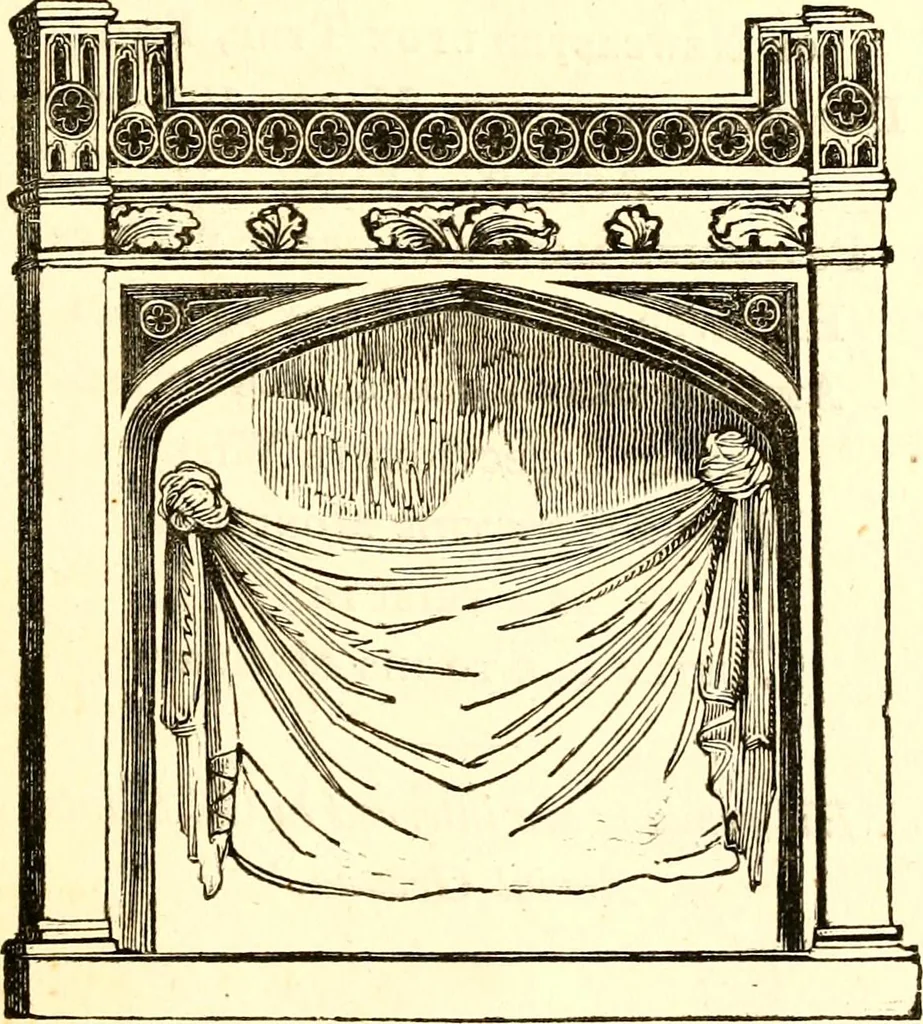 An illustration from A collection of armorial bearings, inscriptions, etc., in the Church of St. Nicholas, Newcastle on Tyne, and chapelries of Gosforth & Cramlington, Northumberland. To which is prefixed a historical account of the Church of St. Nicholas, 1820, leaf 248