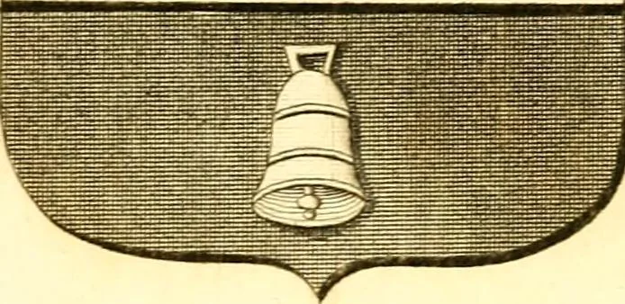 An illustration from A collection of armorial bearings, inscriptions, etc., in the Church of St. Nicholas, Newcastle on Tyne, and chapelries of Gosforth & Cramlington, Northumberland. To which is prefixed a historical account of the Church of St. Nicholas, 1820, leaf 288