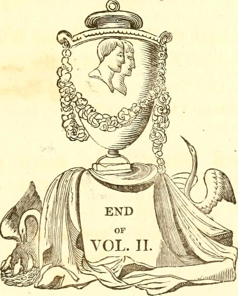 An illustration from A collection of armorial bearings, inscriptions, etc., in the Church of St. Nicholas, Newcastle on Tyne, and chapelries of Gosforth & Cramlington, Northumberland. To which is prefixed a historical account of the Church of St. Nicholas, 1820, leaf 412