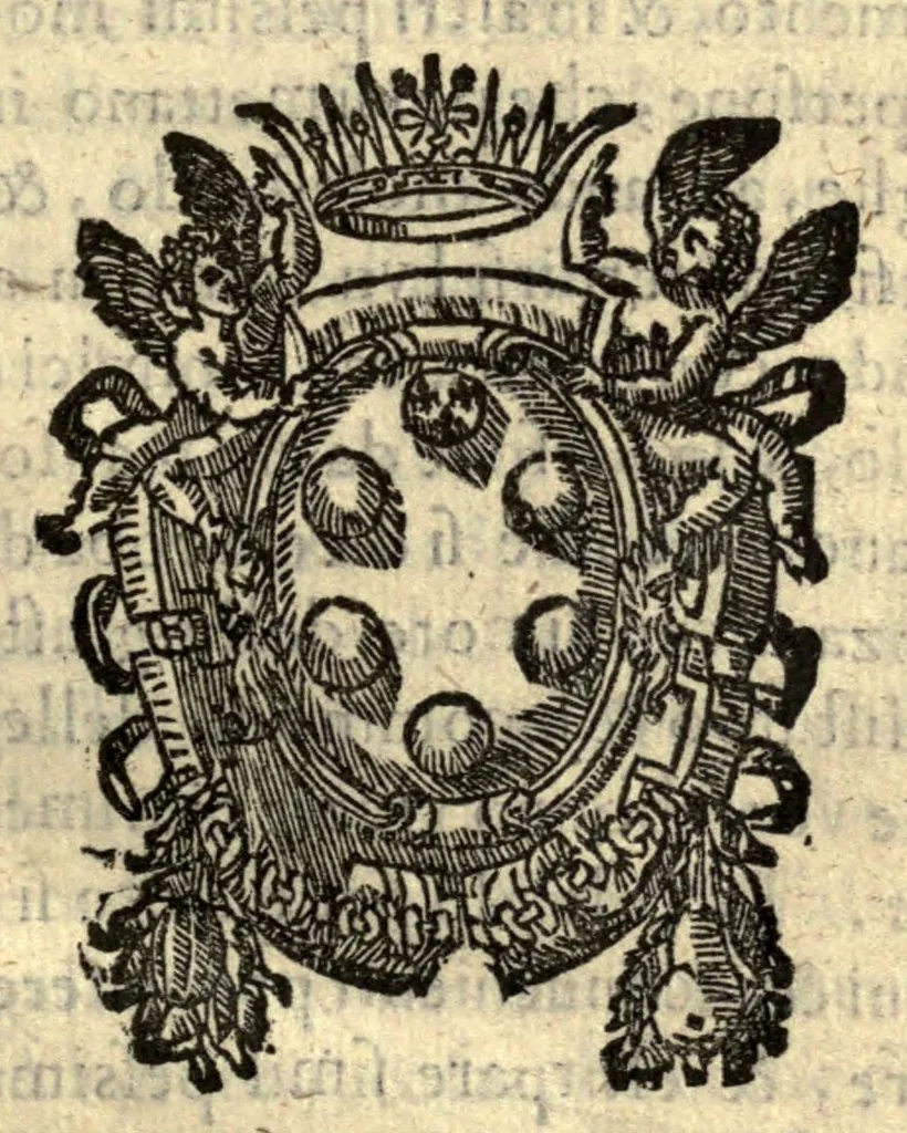 An illustration from [Collection of bandi from Siena, chiefly concerning banditti, 1585, leaf 5