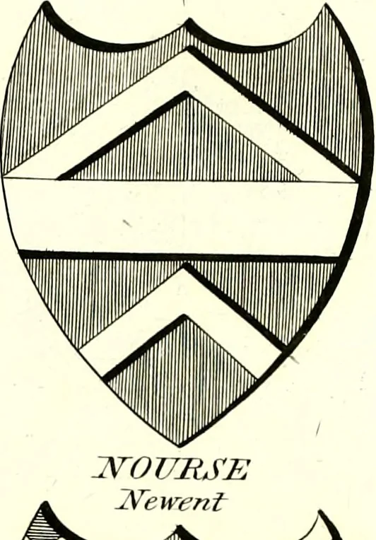 An illustration from A Collection of coats of arms borne by the nobility and gentry of the county of Glocester, 1792, leaf 132