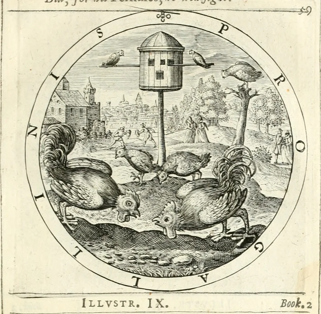 An illustration from A collection of emblemes, ancient and moderne : quickened vvith metricall illustrations, both morall and divine : and disposed into lotteries, that instruction and good counsell may bee furthered by an honest and pleasant recreation, 1635, leaf 102