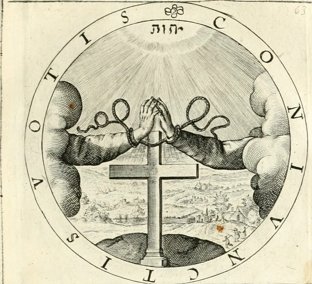 An illustration from A collection of emblemes, ancient and moderne : quickened vvith metricall illustrations, both morall and divine : and disposed into lotteries, that instruction and good counsell may bee furthered by an honest and pleasant recreation, 1635, leaf 106