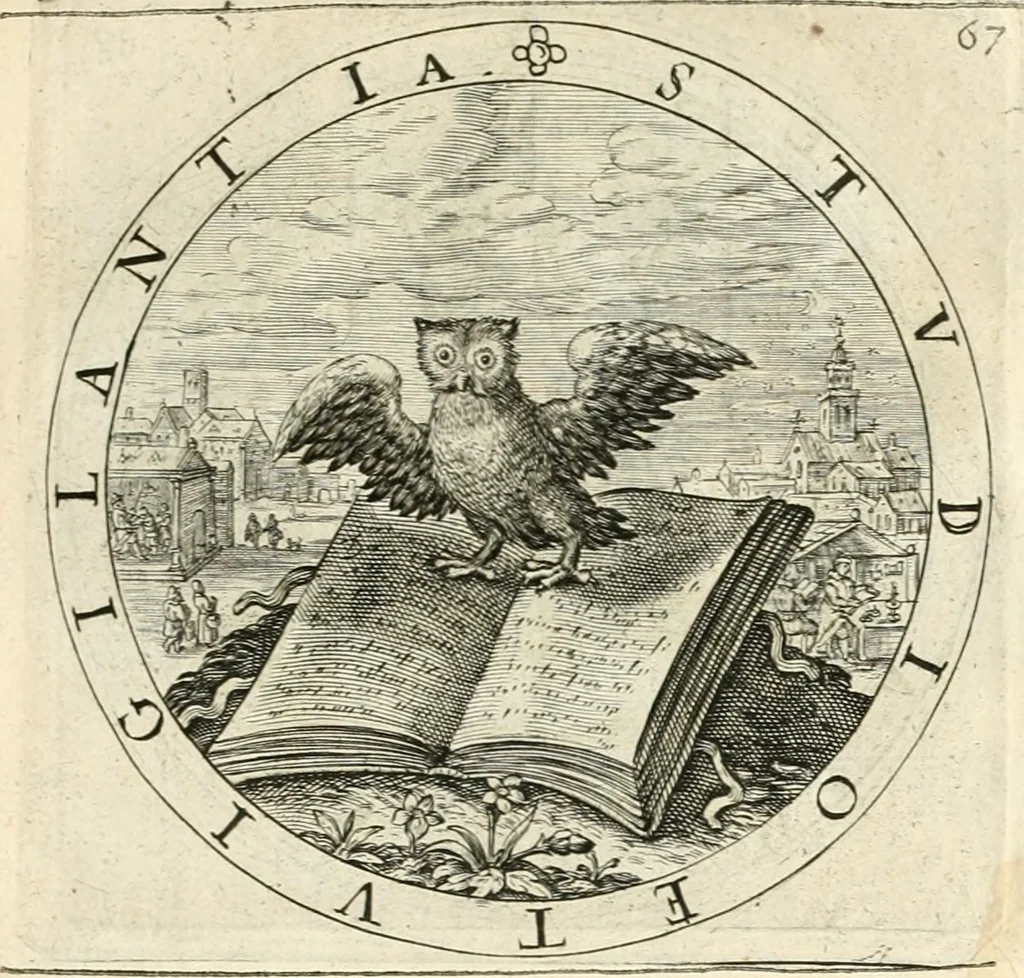 An illustration from A collection of emblemes, ancient and moderne : quickened vvith metricall illustrations, both morall and divine : and disposed into lotteries, that instruction and good counsell may bee furthered by an honest and pleasant recreation, 1635, leaf 110