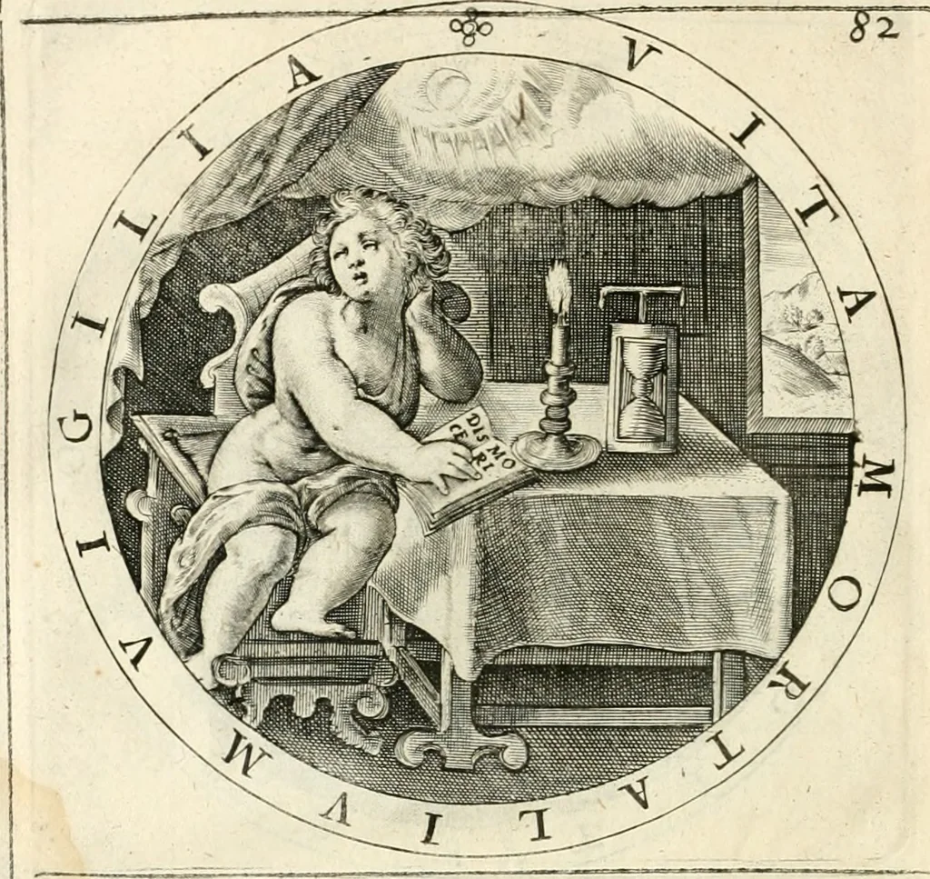 An illustration from A collection of emblemes, ancient and moderne : quickened vvith metricall illustrations, both morall and divine : and disposed into lotteries, that instruction and good counsell may bee furthered by an honest and pleasant recreation, 1635, leaf 125
