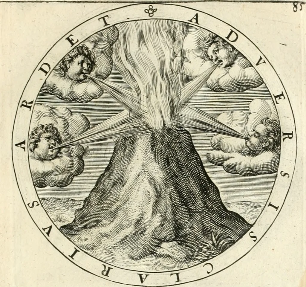 An illustration from A collection of emblemes, ancient and moderne : quickened vvith metricall illustrations, both morall and divine : and disposed into lotteries, that instruction and good counsell may bee furthered by an honest and pleasant recreation, 1635, leaf 128