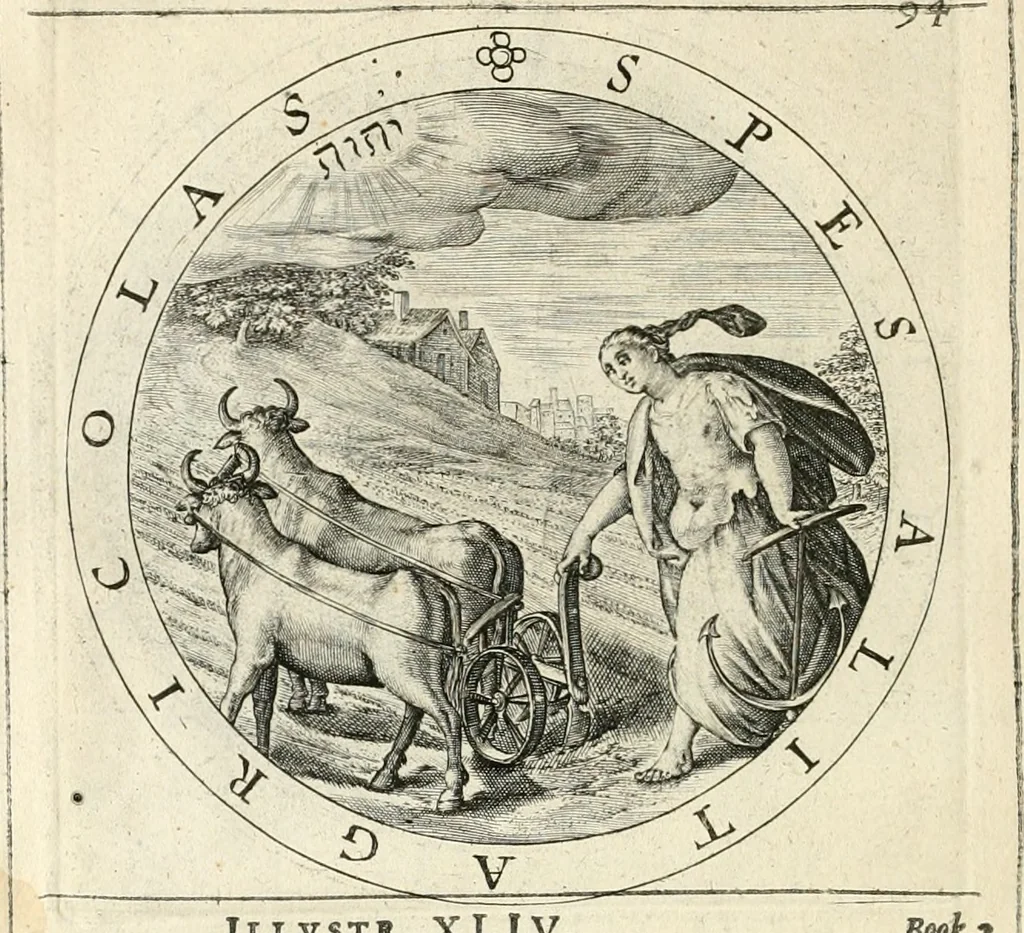 An illustration from A collection of emblemes, ancient and moderne : quickened vvith metricall illustrations, both morall and divine : and disposed into lotteries, that instruction and good counsell may bee furthered by an honest and pleasant recreation, 1635, leaf 137