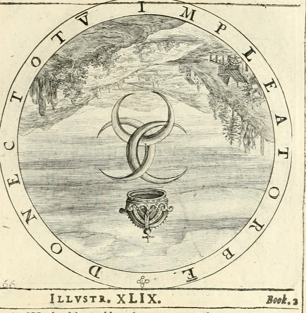 An illustration from A collection of emblemes, ancient and moderne : quickened vvith metricall illustrations, both morall and divine : and disposed into lotteries, that instruction and good counsell may bee furthered by an honest and pleasant recreation, 1635, leaf 142