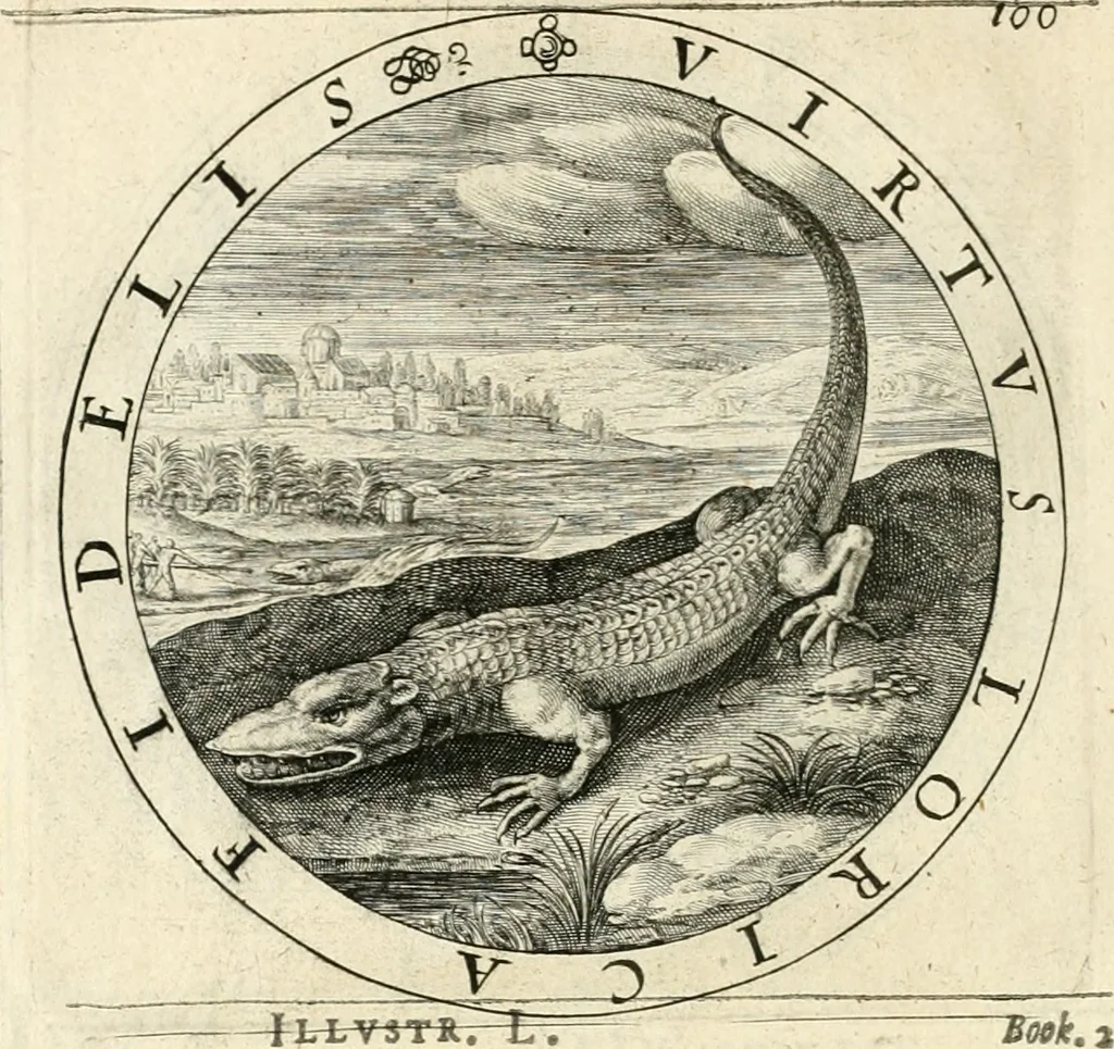An illustration from A collection of emblemes, ancient and moderne : quickened vvith metricall illustrations, both morall and divine : and disposed into lotteries, that instruction and good counsell may bee furthered by an honest and pleasant recreation, 1635, leaf 143