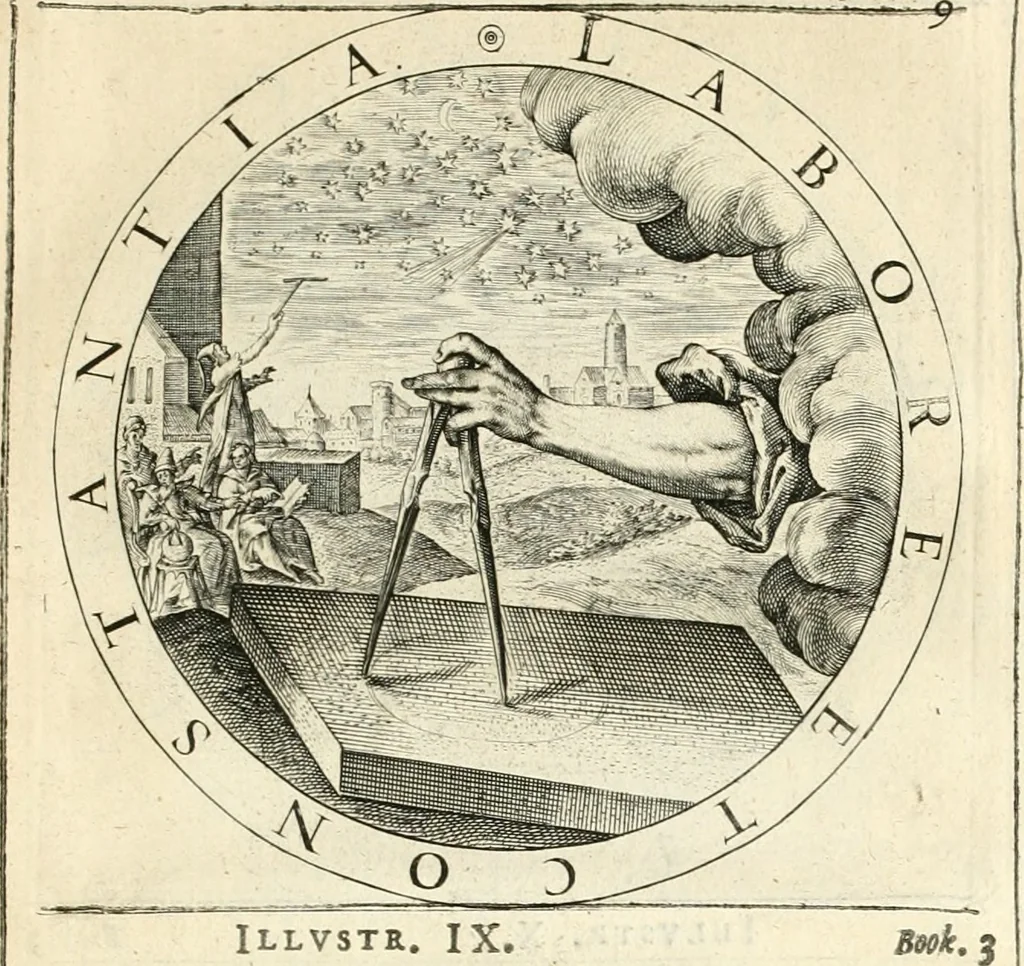 An illustration from A collection of emblemes, ancient and moderne : quickened vvith metricall illustrations, both morall and divine : and disposed into lotteries, that instruction and good counsell may bee furthered by an honest and pleasant recreation, 1635, leaf 170