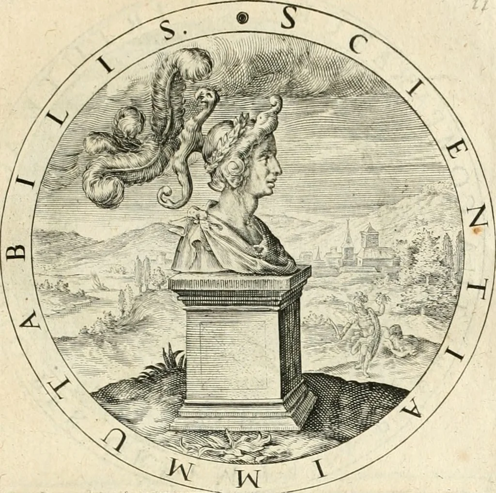 An illustration from A collection of emblemes, ancient and moderne : quickened vvith metricall illustrations, both morall and divine : and disposed into lotteries, that instruction and good counsell may bee furthered by an honest and pleasant recreation, 1635, leaf 172