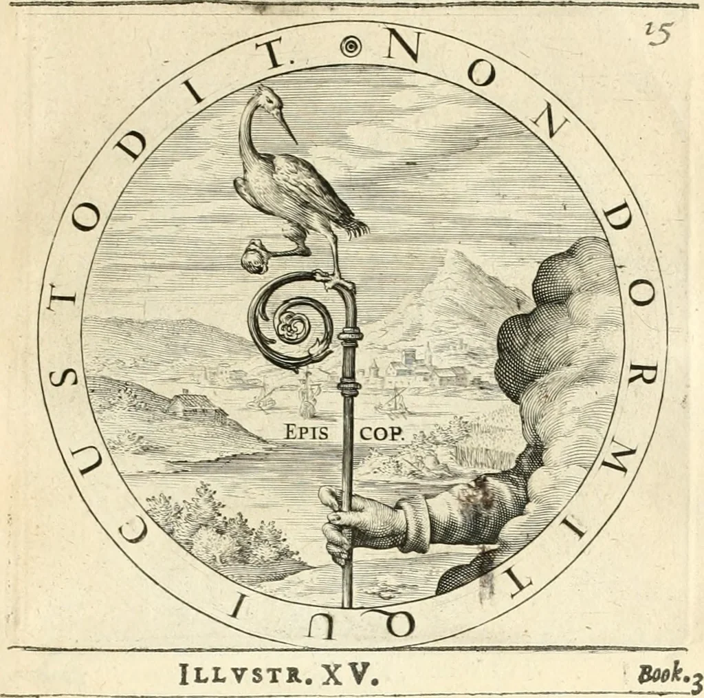 An illustration from A collection of emblemes, ancient and moderne : quickened vvith metricall illustrations, both morall and divine : and disposed into lotteries, that instruction and good counsell may bee furthered by an honest and pleasant recreation, 1635, leaf 176